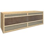 Furniture limited - terrarium bois d'ing�nierie 144x46x48 cm
