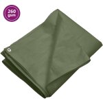 Vidaxl - tone 260 g / m� vert en hdpe multifonction disponible en diff�rentes tailles taille : 4 x 8 ...