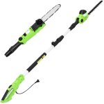 Vidaxl tron�onneuse / taille - haie � perche t�lescopique 25 / 41cm 710 / 550w