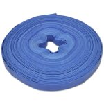 Tuyau plat 100 m 1' pvc