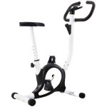 Vélo d'appartement avec résistance à courroie noir Vélo d'appartement avec résistance à courroie noir
