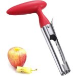 Vide - pomme, vide - pomme ou poire en acier inoxydable, vide - pomme avec manche en abs et lame dentelée ... Vide - pomme, vide - pomme ou poire en acier inoxydable, vide - pomme avec manche en abs et lame dentelée ...