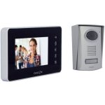 Vidophone filaire cran couleur 4, 3'' - ip44 - noir chacon