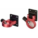 Vie 2 pcs support de parasol pour balcon porte - parapluie de bo�te de p�che en alliage d'aluminium fixation ...
