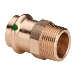 Viega italia srl - viega sanpress pi�ce de transition 314651 35 mm x r 2000 2000 / 2, bronze � canon ...