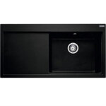 Franke - vier de cuisine fragranit mythos mtg 611 - onyx - sous meuble 60 cm - 1000 x 515 x 215 mm