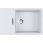 Franke - evier centro fragranit + cng611 - xlc - blanc artic (mouchet�)