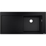 Hansgrohe - viers - evier encastr� granit s514 - f450, graphite noir 43314170