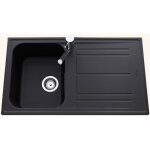 �vier granit noir ewi holiday 1 bac - 1 �gouttoir