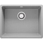 Primagran - evier sous plan 56x44cm, evier en granit 1 bac + kit de vidage, �vier au meuble 60cm - venise ...