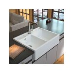 vier timbre d'office granit blanc gris mat kmbad ewen 2 bacs