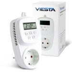 Th12 pour prise 230v - interrupteur de temp�rature avec affichage num�rique de la temp�rature - thermostat ...