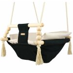 Chaise  bascule bb - max 20 kg - noir & crme