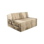 Viking choice - matelas invit� motif bois - matelas pliable - 200x90x15 cm - matelas de camping