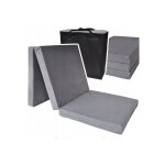 Viking choice - matelas invité matelas pliable gris 195x80x15 cm matelas de camping Viking choice - matelas invité matelas pliable gris 195x80x15 cm matelas de camping