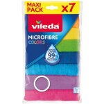 Vileda - lavette microfibre colors x 7 - gsb