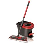 Vileda turbo ultramat set seau et balai noir et rouge