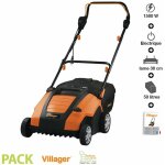 Villager - scarificateur électrique 230v largeur 38 cm vas 1500p Villager - scarificateur électrique 230v largeur 38 cm vas 1500p