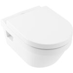 Villeroy & boch architectura, combipack cuvette suspendue  fond creux sans bride, avec abattant frein ...