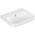 Villeroy&boch - architectura - lavabo 55x47 cm, avec trop - plein, trou de robinetterie, blanc alpin ...