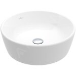 Villeroy&boch - architectura - vasque  poser, diamtre 45 cm, sans trop - plein, blanc alpin 5a254601 ...