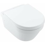 Villeroy&boch - architectura - wc suspendu avec abattant softclosing, directflush, ceramicplus, blanc ...