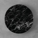Villeroy&boch - assiette plate marmory noir 26, 7 cm