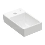 Villeroy&boch - avento - lave - mains 360x220 mm, sans trop - plein, trou pour robinet � gauche, ceramicplus, ...