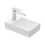 Villeroy&boch - avento - lave - mains 36x22 cm, sans trop - plein, un trou de robinetterie � gauche, ...