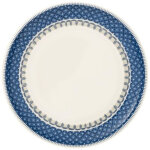 Villeroy & boch casale blu assiette de d�ner rond porcelaine beige, bleu 1 pi�ce(s)