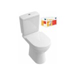 Villeroy&boch - combi pack o. novo plus en cramique - sortie verticale - blanc - avec abattant soft ...