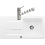 Villeroy&boch - evier 1 bac villeroy et boch architectura 60 vidage auto + robinet de cuisine como acier ... Villeroy&boch - evier 1 bac villeroy et boch architectura 60 vidage auto + robinet de cuisine como acier ...