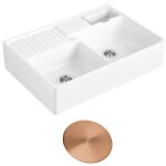 Villeroy&boch - evier timbre d'office villeroy et boch tradition 2 bacs 89, 5 x 63 céramique vidage manuel ... Villeroy&boch - evier timbre d'office villeroy et boch tradition 2 bacs 89, 5 x 63 céramique vidage manuel ...