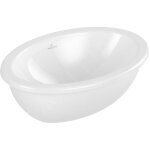 Villeroy&boch - loop&friends - lavabo  encastrer, 430x280 mm, avec trop - plein, ceramicplus, blanc ...
