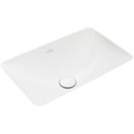 Villeroy&boch - loop&friends - lavabo � encastrer, 45x28 cm, sans trop - plein, blanc alpin 4a560101