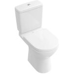 Villeroy&boch - o. novo, combipack wc � poser sans bride mod�le sur pied, c�ramique blanc