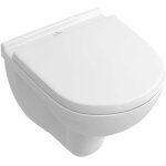 Villeroy & boch o. novo - cuvette de wc suspendue compacte avec abattant softclosing, directflush, blanc ...