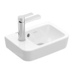Villeroy&boch - o. novo - lave - mains compact 360x250 mm, avec trop - plein, avec 1 trou de robinetterie ...