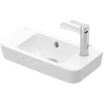 Villeroy&boch - o. novo - lave - mains compact 50x25 cm, avec trop - plein, avec 1 trou de robinetterie ...