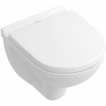 Villeroy&boch - o. novo - wc suspendu avec abattant softclosing, directflush, ceramicplus, blanc alpin ...