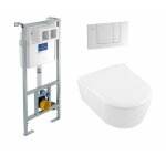 Villeroy&boch - pack bâti viconnect pro + cuvette sans bride avento Villeroy&boch - pack bâti viconnect pro + cuvette sans bride avento