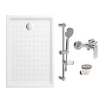 Villeroy&boch - pack receveur 120 x 90 villeroy et boch o novo c�ramique rectangle blanc avec bonde d90 ...