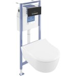 Villeroy&boch - pack wc suspendu sans bride villeroy et boch avento + bti support viconnect pro + abattant ...