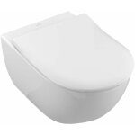 Villeroy&boch - subway 2. 0 - wc suspendu avec abattant softclosing, directflush, blanc alpin 5614r201 ...