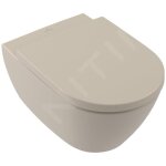 Villeroy&boch - subway 2. 0 - wc suspendu, directflush, ceramicplus, amande 5614r0am Villeroy&boch - subway 2. 0 - wc suspendu, directflush, ceramicplus, amande 5614r0am