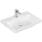 Villeroy&boch - subway 3. 0 cabinet lavabo, 650 x 470 mm, 1 trou