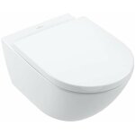 Villeroy&boch - subway 3. 0 - wc suspendu, twistflush, ceramicplus, blanc alpin 4670t0r1