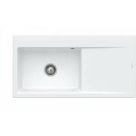 Villeroy&boch - subway style 60 - Évier en céramique 100x51 cm, ceramicplus, blanc alpin 336201r1 Villeroy&boch - subway style 60 - Évier en céramique 100x51 cm, ceramicplus, blanc alpin 336201r1