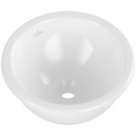 Villeroy&boch - vasque 39 x 39 ronde  encastrer par - dessous villeroy et boch loop & friends titanceram ...