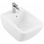 Villeroy&boch - venticello - bidet suspendu, avec un trou de robinetterie, ceramicplus, blanc alpin 441100r1 ...